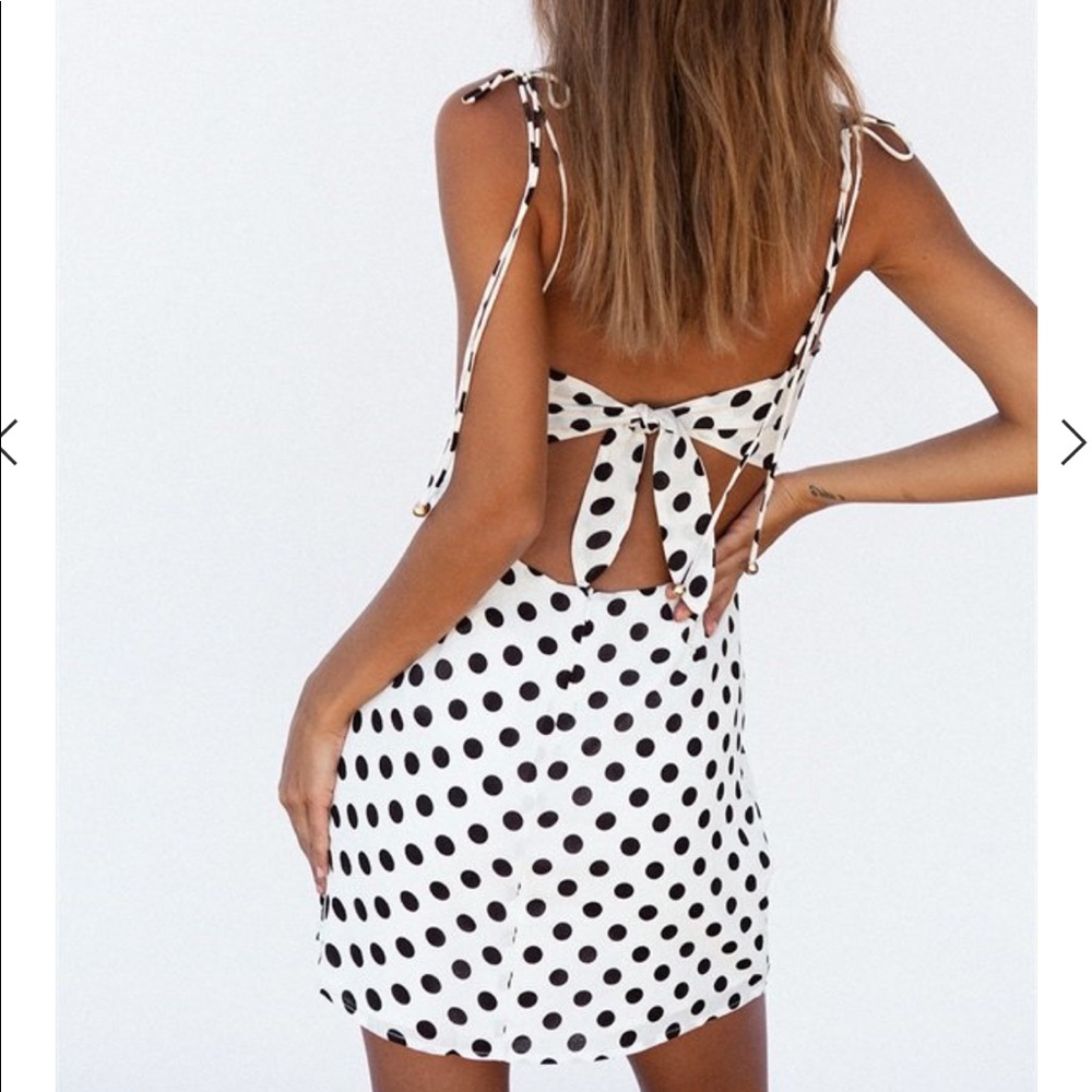 Sabo Skirt Indie Speck Polka Dot Dress